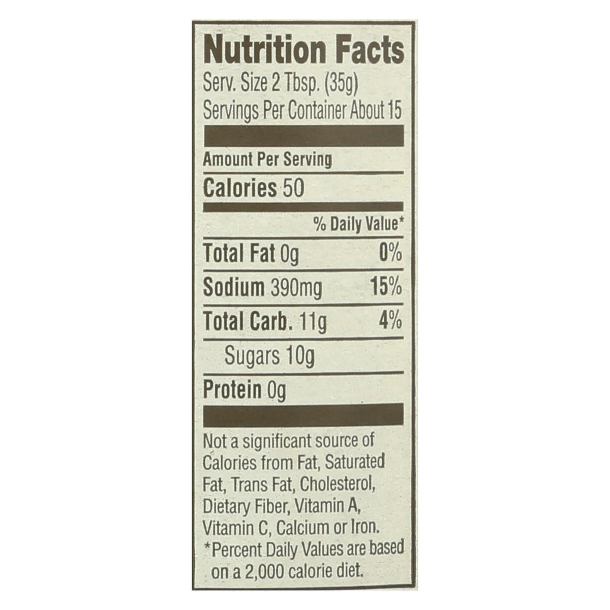 Stubb's Smokey Mesquite BBQ Sauce, 18 oz (Case of 6)