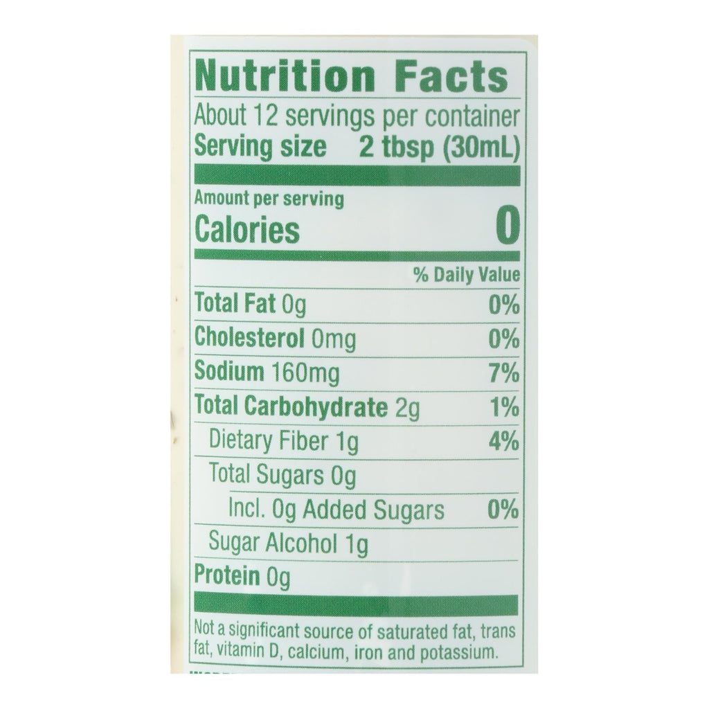 Walden Farms Calorie Free Ranch Dressing, 12 fl oz (Case of 6)