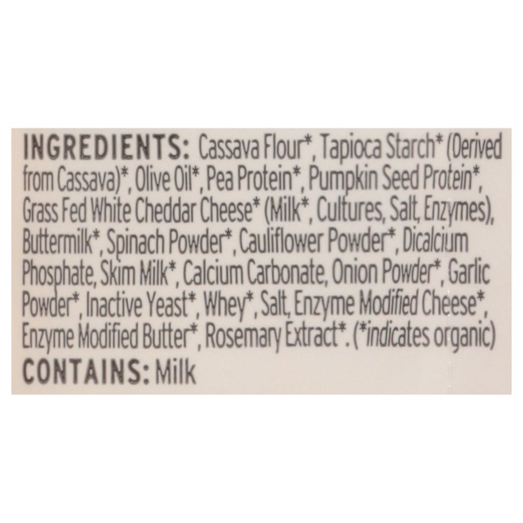 Serenity Kids Organic Cheddar Cauliflower Spinach Puffs, 1.5 oz (Case of 6)
