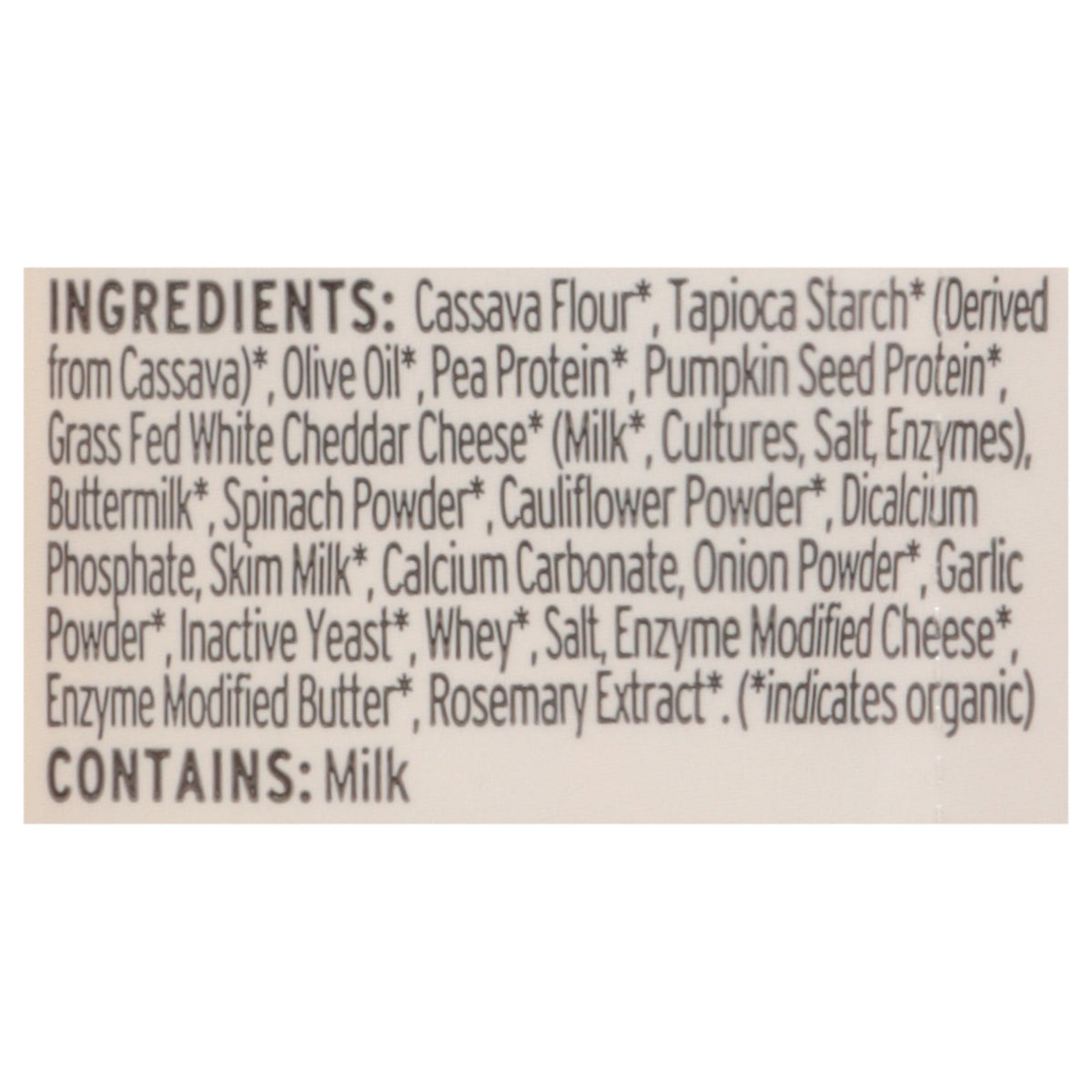 Serenity Kids Organic Cheddar Cauliflower Spinach Puffs, 1.5 oz (Case of 6)