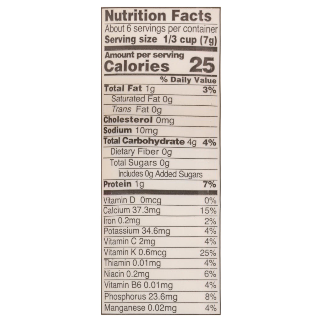 Serenity Kids Organic Cheddar Cauliflower Spinach Puffs, 1.5 oz (Case of 6)