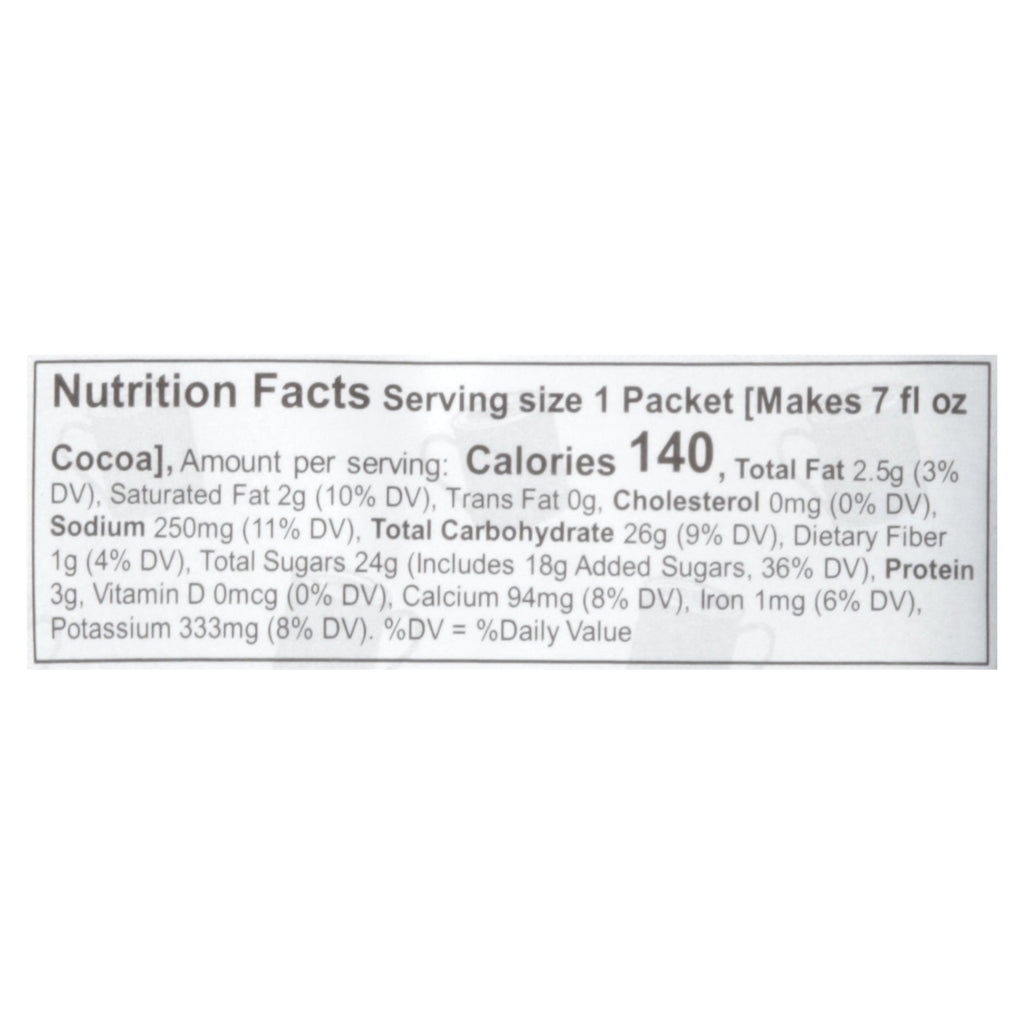 Cocoa Classics French Vanilla Cocoa Packets, 1.25 oz (Case of 12)