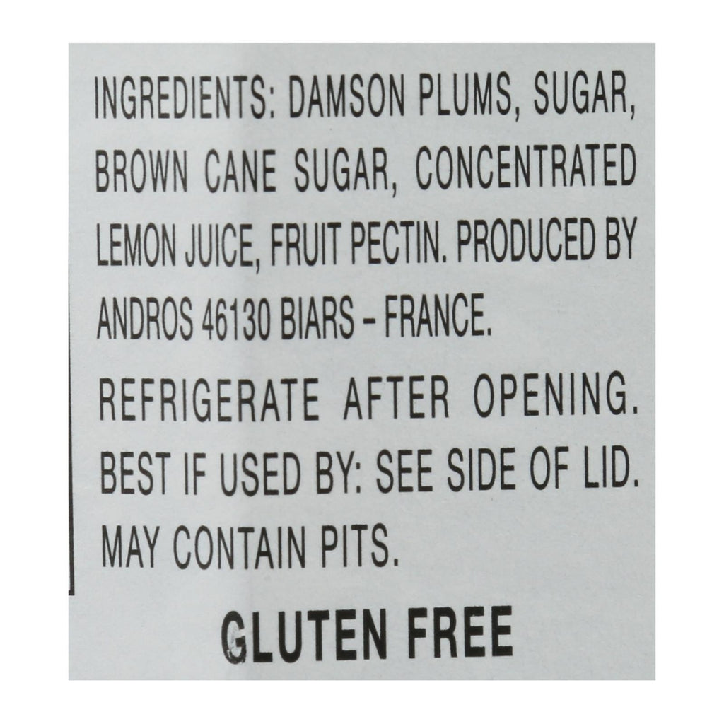 Bonne Maman Damson Plum Conserve, 13 oz (Case of 6)
