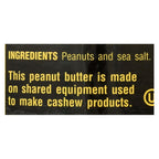 Cream-Nut Natural Crunchy Peanut Butter, 16.5 oz (Case of 6)