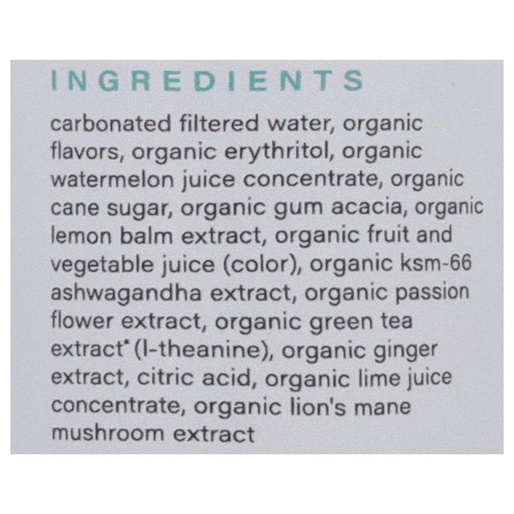Hiyo Organic Watermelon Lime Seltzer, 12 fl oz (Case of 12)