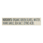 Woodstock Organic Garlic Stuffed Olives, 8.5 oz (Case of 12)