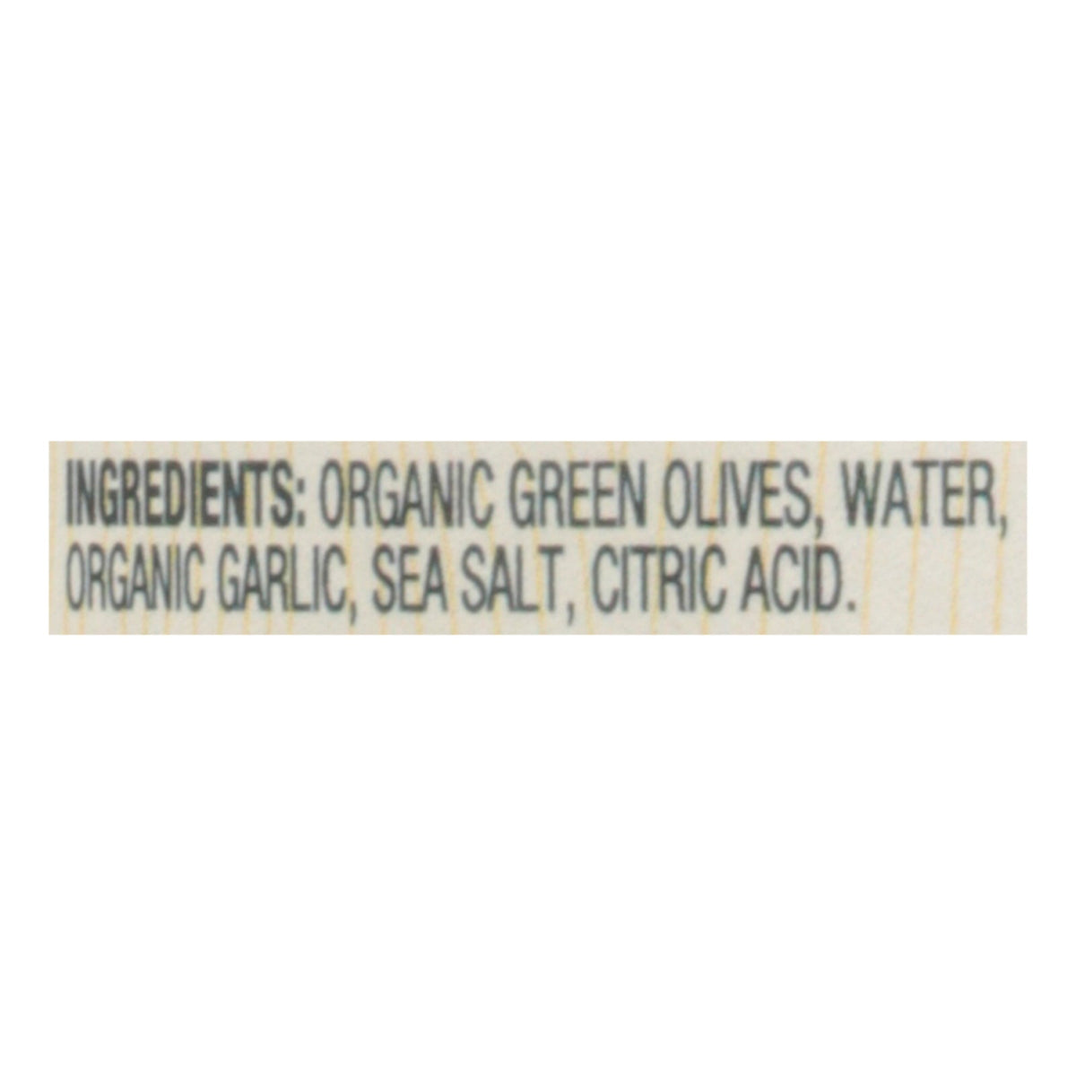 Woodstock Organic Garlic Stuffed Olives, 8.5 oz (Case of 12)