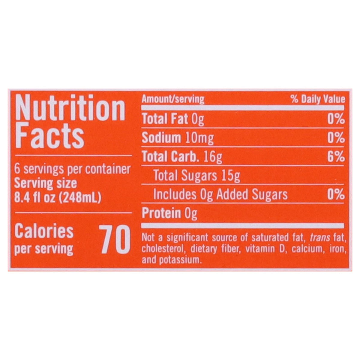 Izze Sparkling Mango, 6 x 8.4 fl oz (Case of 4)