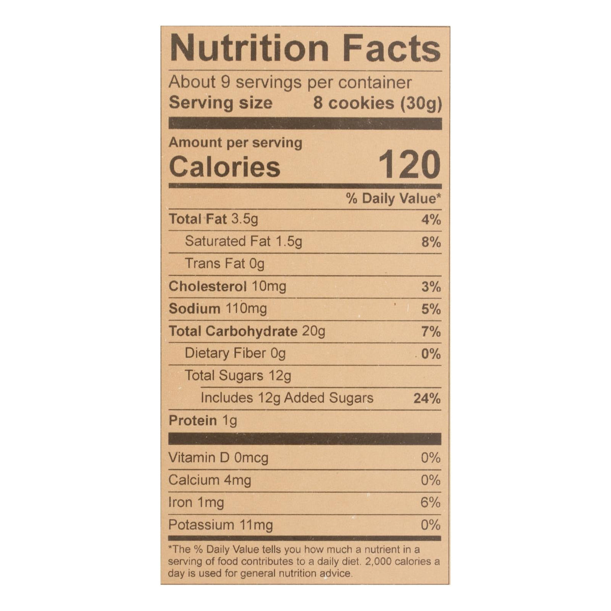 Dewey's Bakery Moravian Style Triple Ginger Cookie Thins, 9 oz (Case of 6)