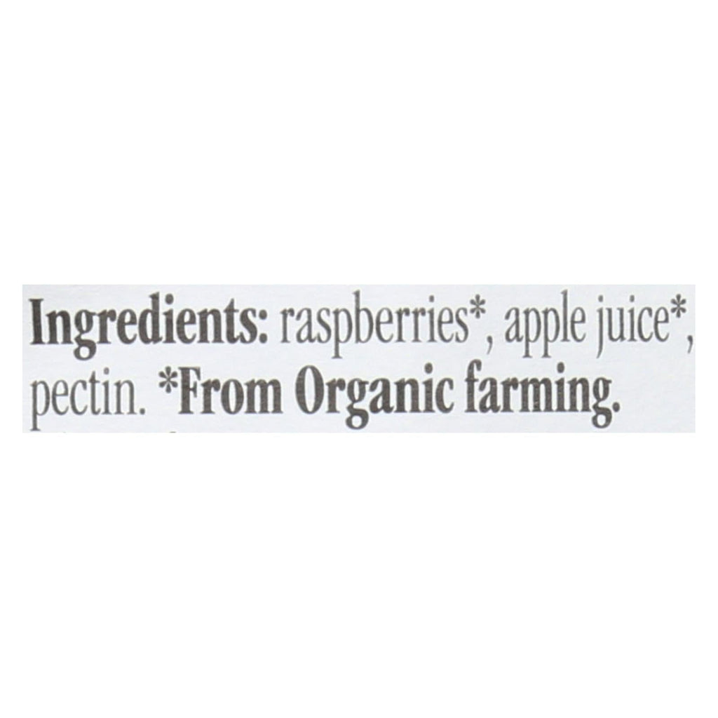 Fiordifrutta Organic Raspberry Fruit Spread, 8.82 oz (Case of 6)