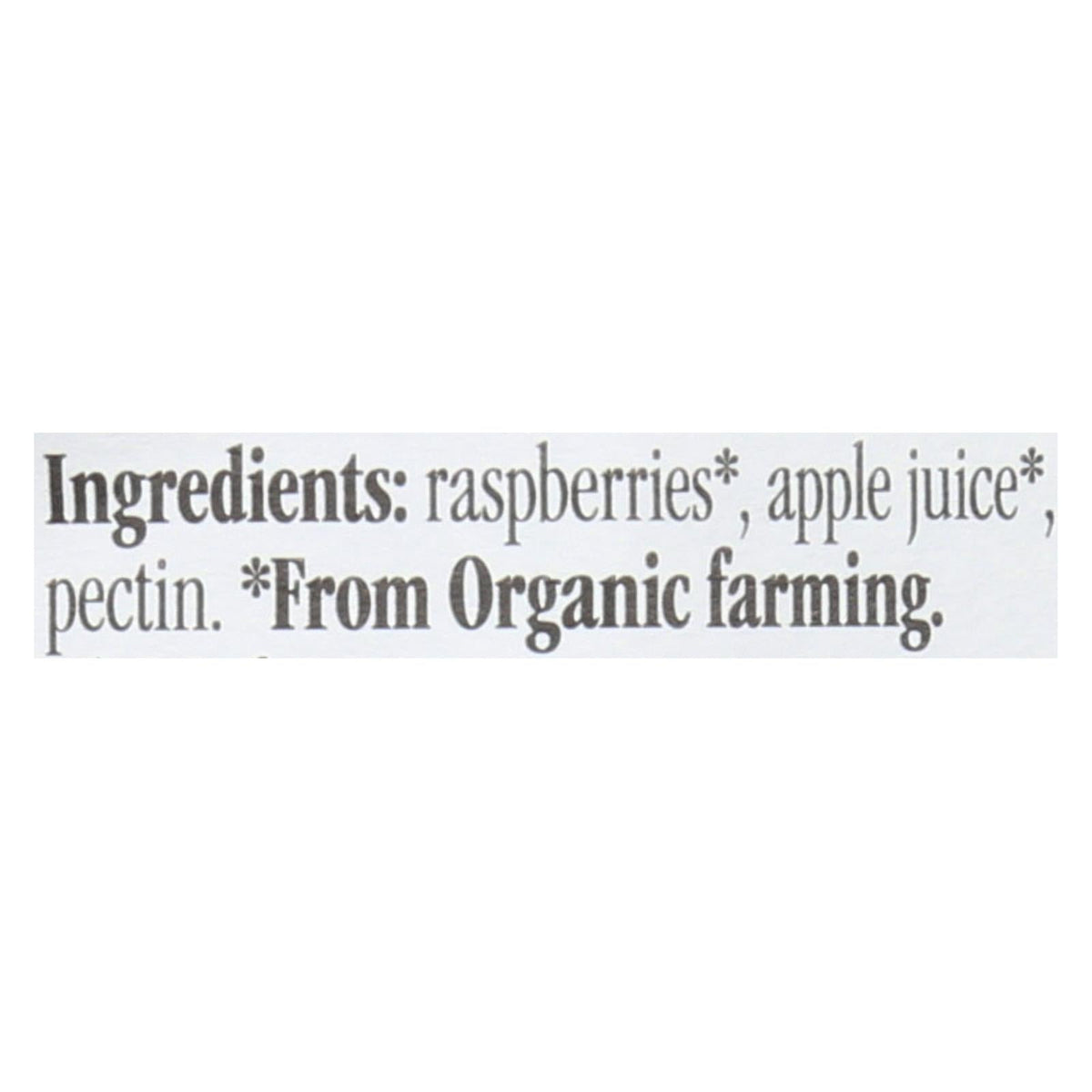 Fiordifrutta Organic Raspberry Fruit Spread, 8.82 oz (Case of 6)