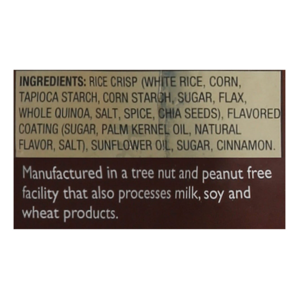 Drizzilicious Cinnamon Mini Rice Crisps, 4 oz (Case of 12)