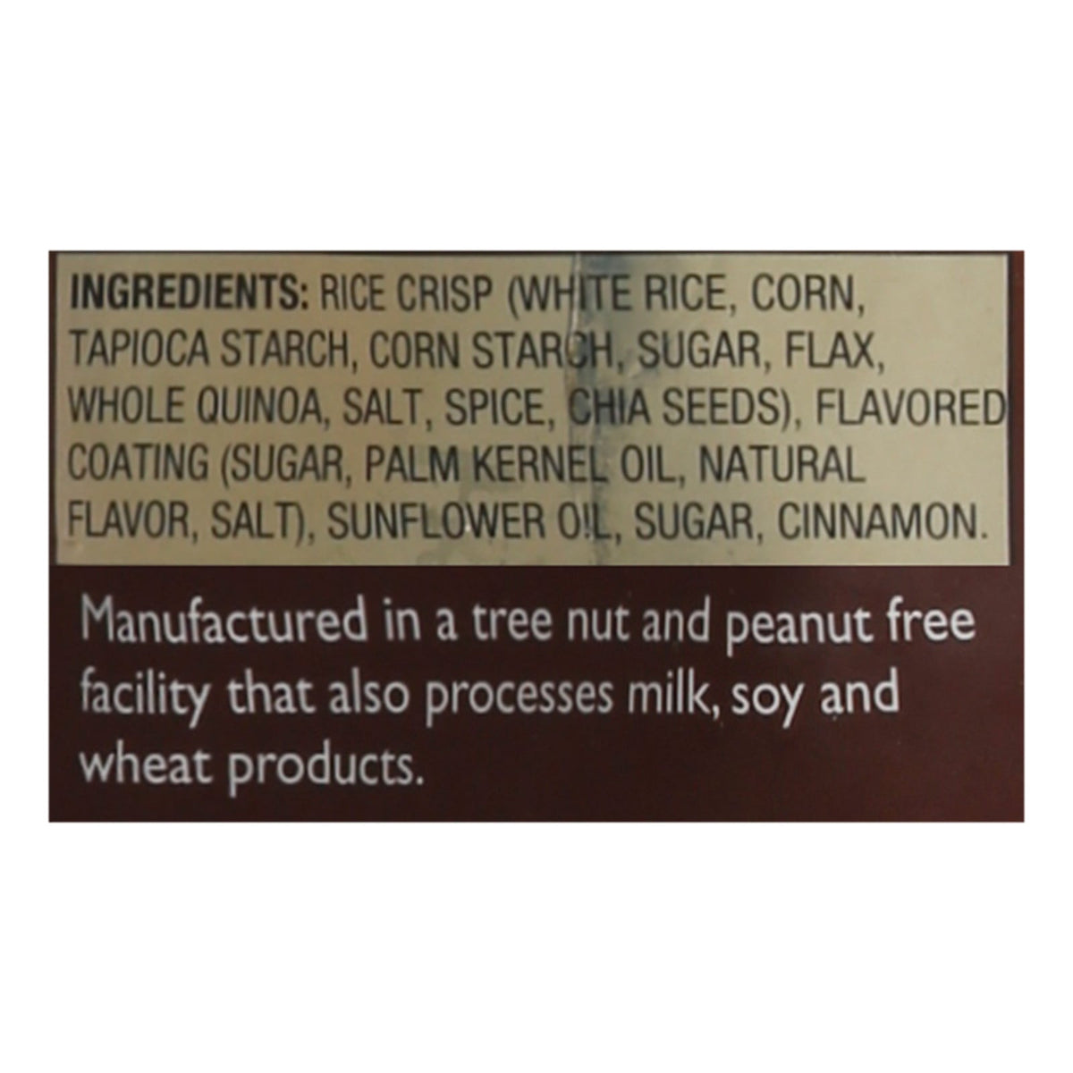 Drizzilicious Cinnamon Mini Rice Crisps, 4 oz (Case of 12)