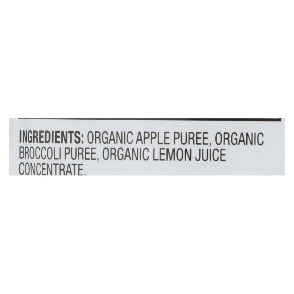 Plum Organics Broccoli Apple Baby Food, 4 oz (Case of 12)