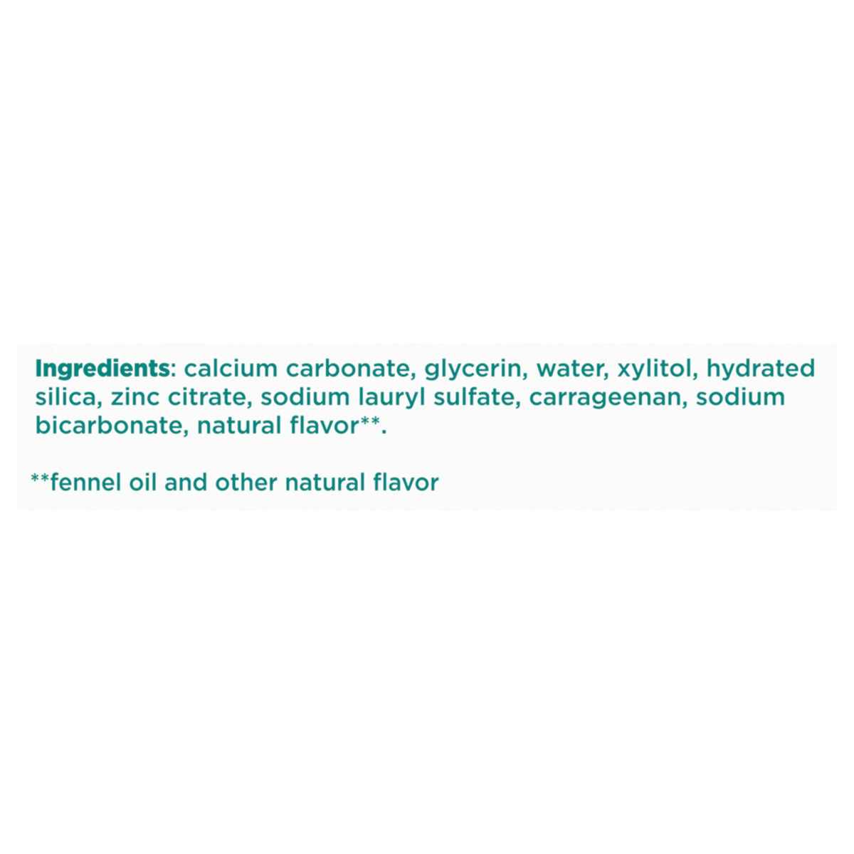 Tom's of Maine Antiplaque & Tartar Control Whitening Fennel Toothpaste, 4.5 oz (Case of 6)
