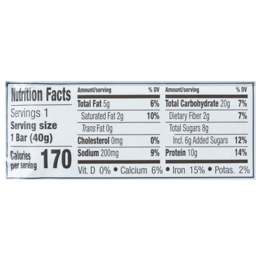 Mezcla Canadian Maple Blueberry Bar, 1.4 oz (Case of 12)