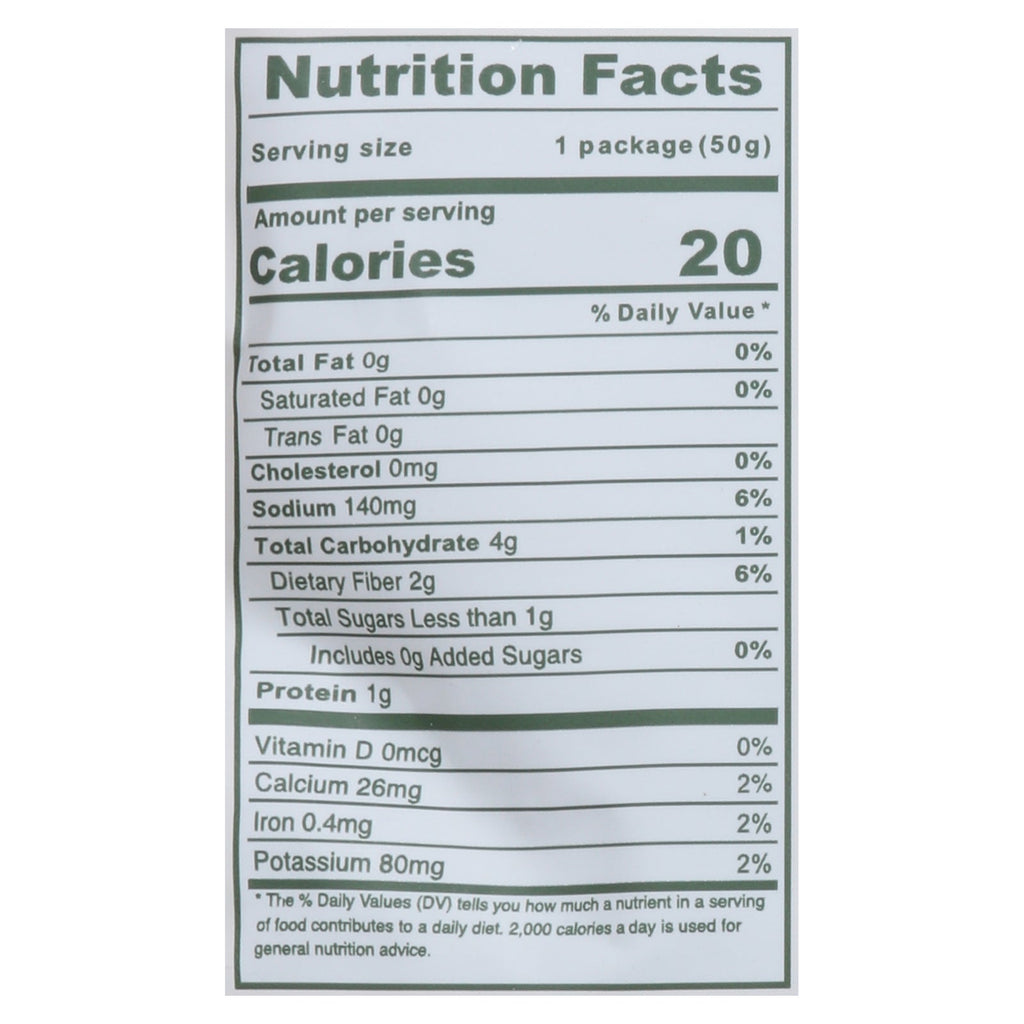 Poshi Original Marinated French Bean Snack, 1.76 oz (Case of 10)