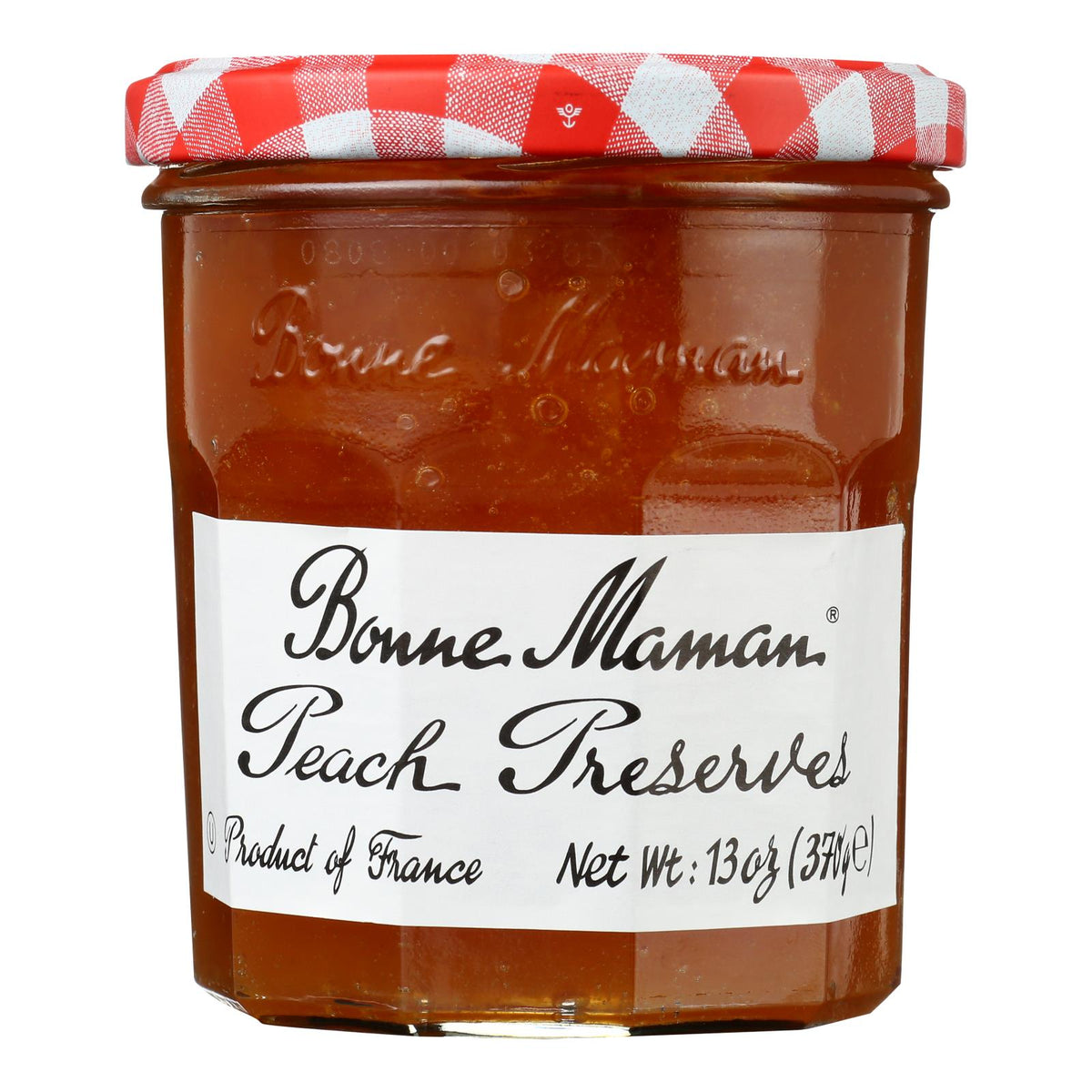 Bonne Maman Peach Conserve, 13 oz (Case of 6)