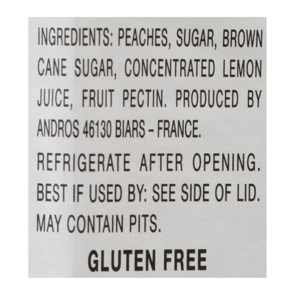 Bonne Maman Peach Conserve, 13 oz (Case of 6)