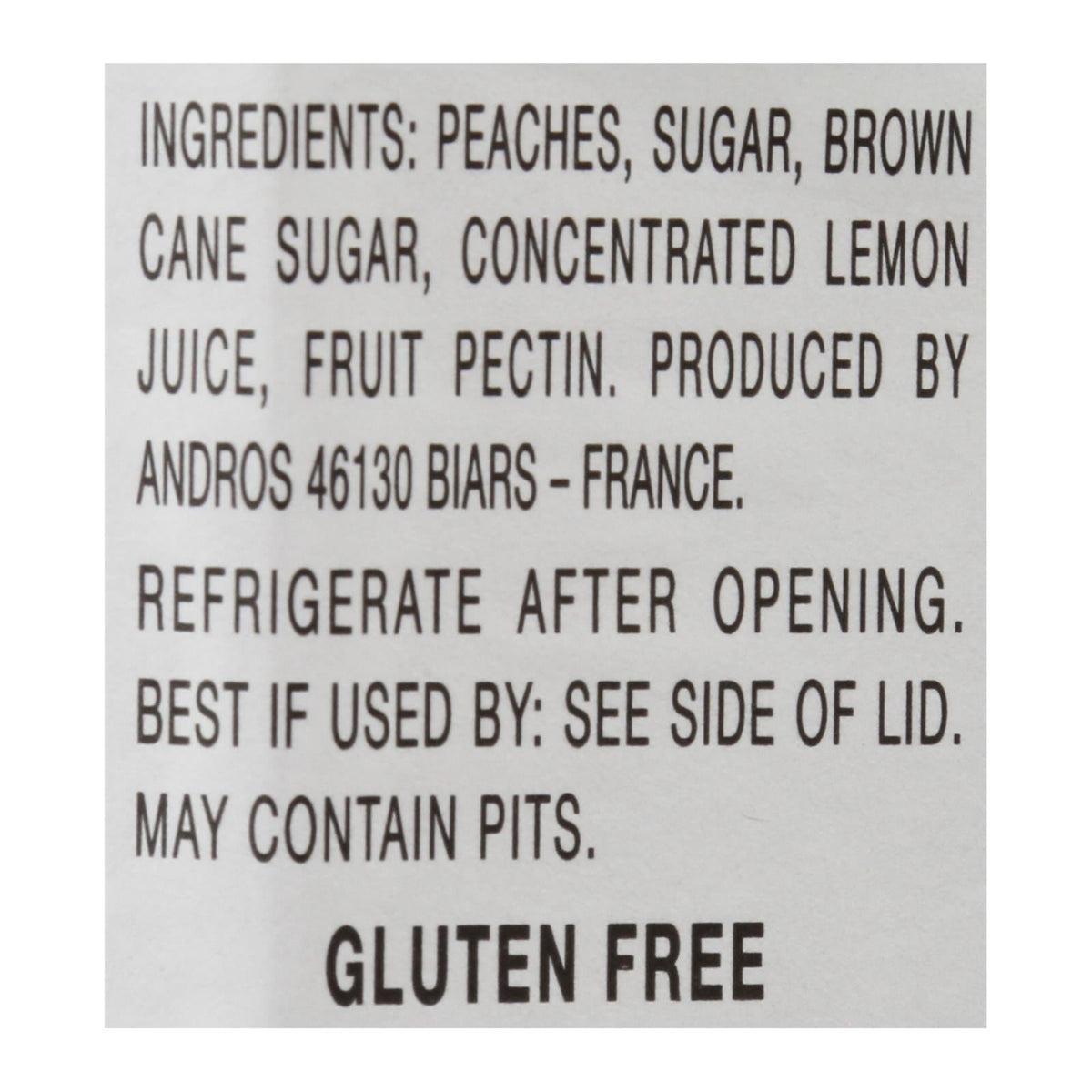 Bonne Maman Peach Conserve, 13 oz (Case of 6)