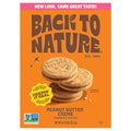 Back to Nature Peanut Butter Sandwich Cookies, 8.25 oz (Case of 6)