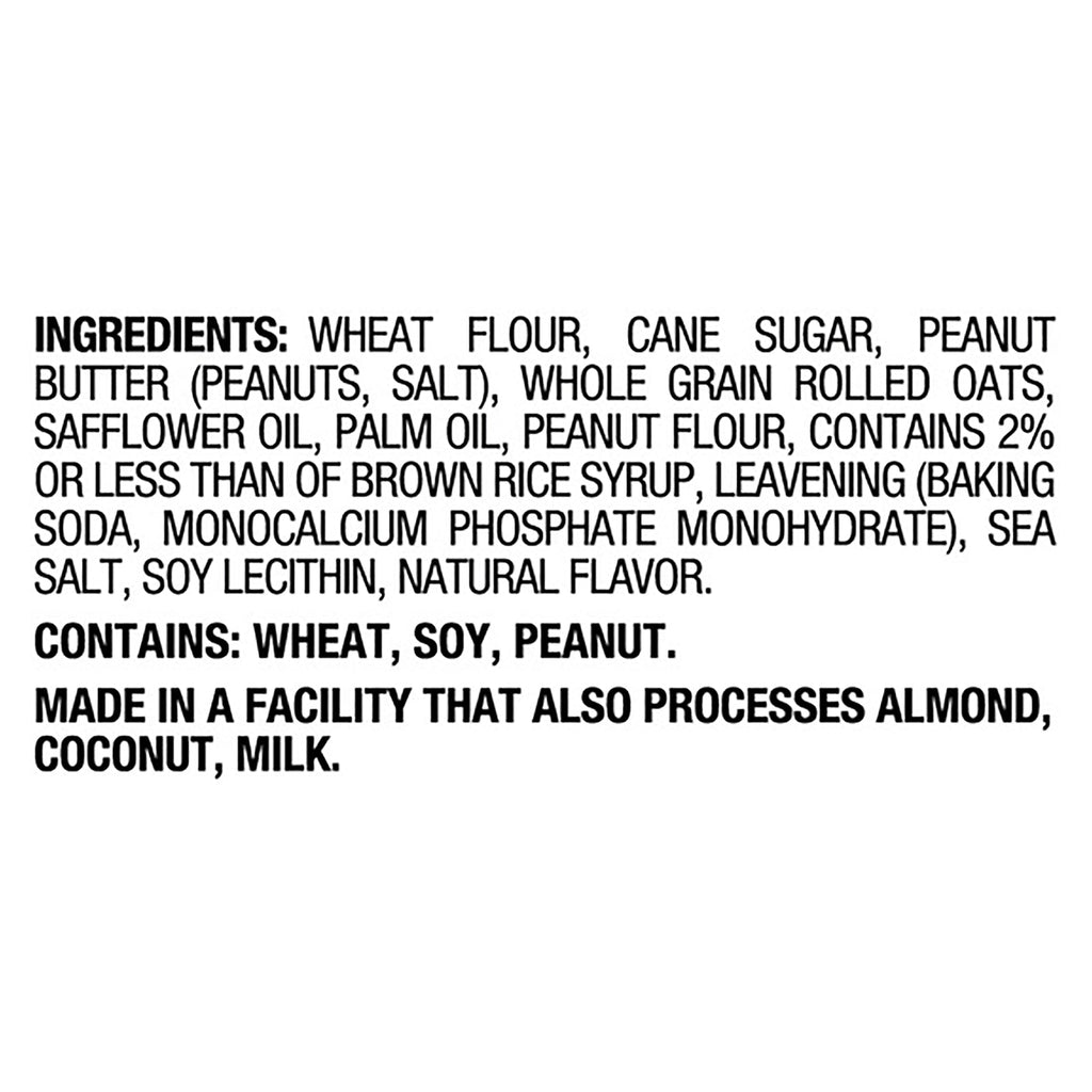 Back to Nature Peanut Butter Sandwich Cookies, 8.25 oz (Case of 6)