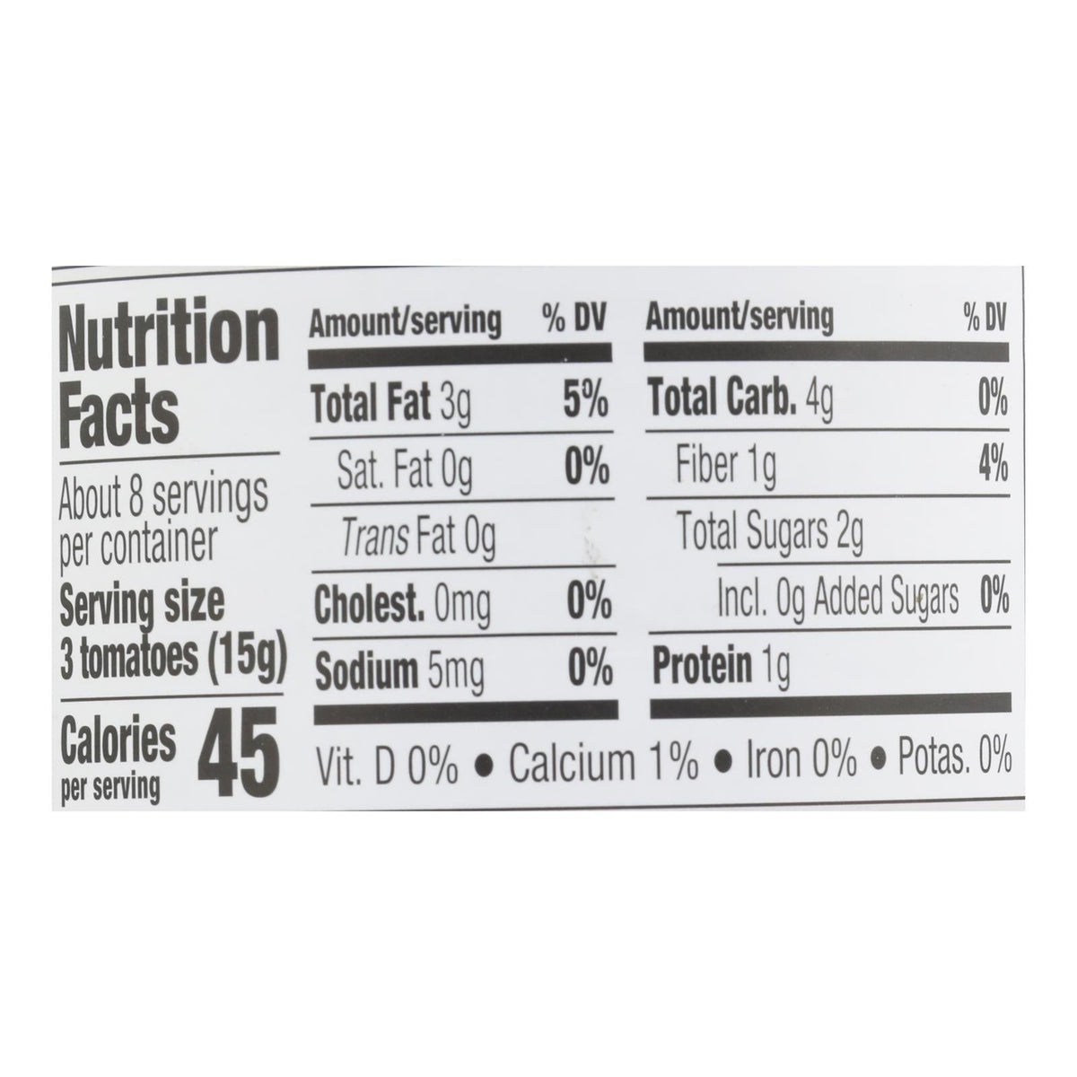 Jeff's Natural Tomatoes, 8 oz (Case of 6)