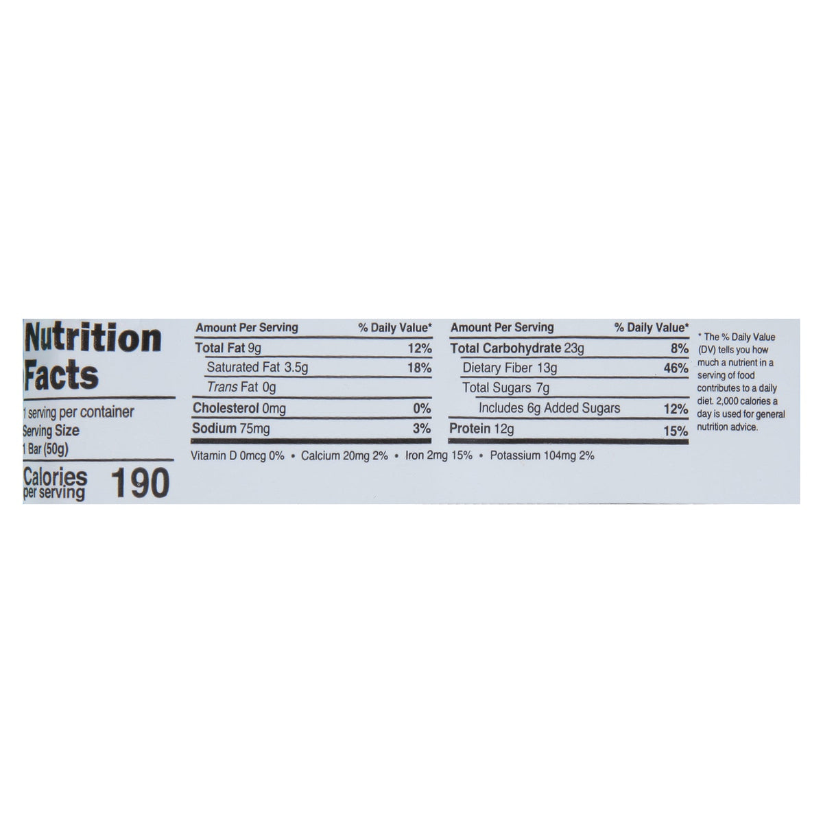 Trubar Fudge Peanut Butter Protein Bar, 1.76 oz (Case of 12)