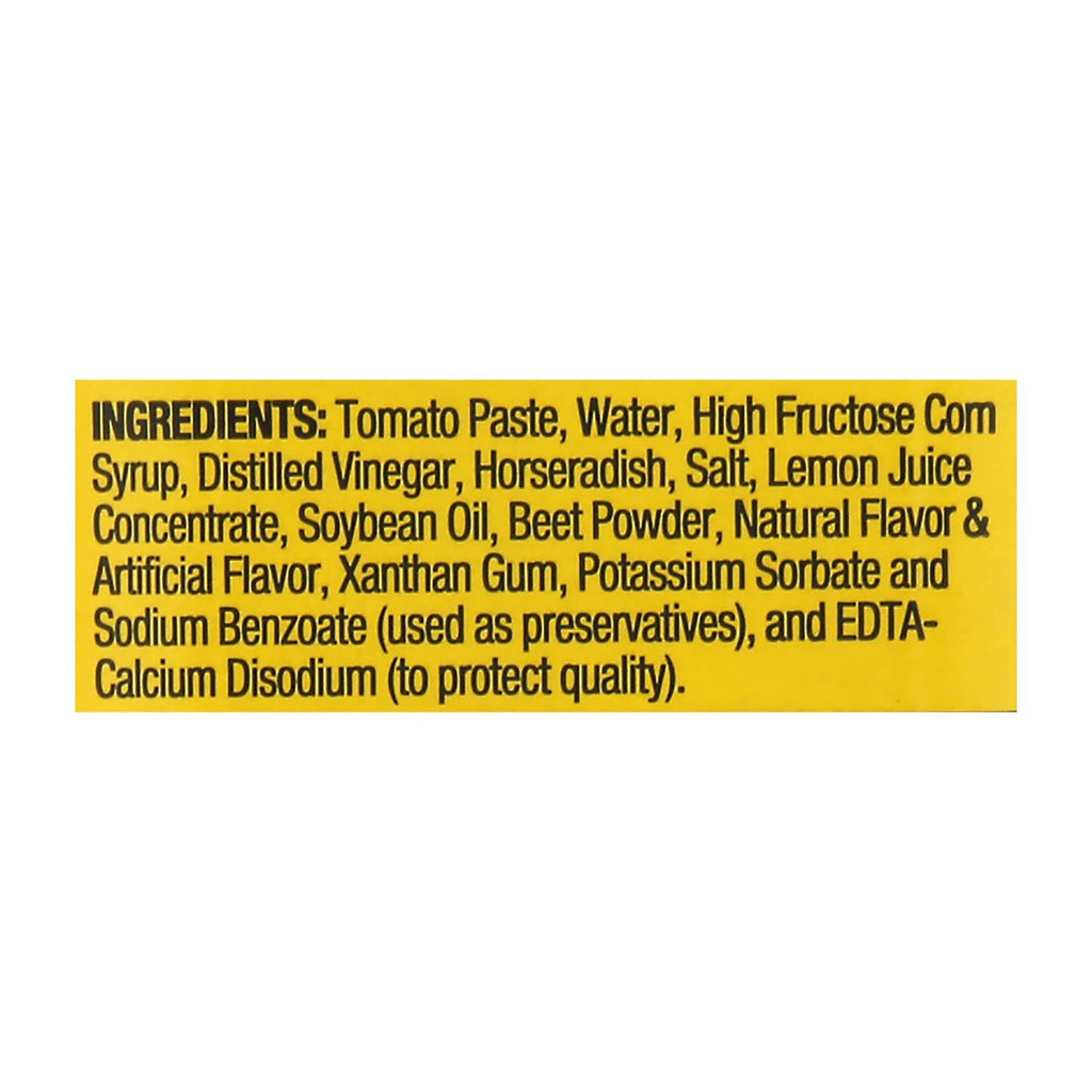 Bookbinder's Cocktail Sauce, 10.5 oz (Case of 9)