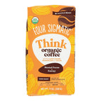 Four Sigmatic Organic Think Whole Bean Mushroom Coffee, 10 oz (Case of 8)