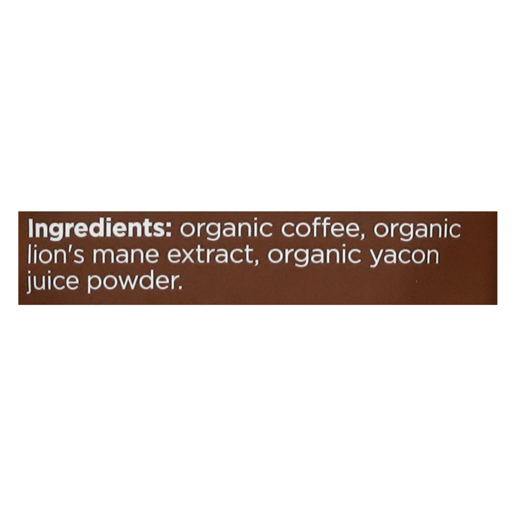 Four Sigmatic Organic Think Whole Bean Mushroom Coffee, 10 oz (Case of 8)
