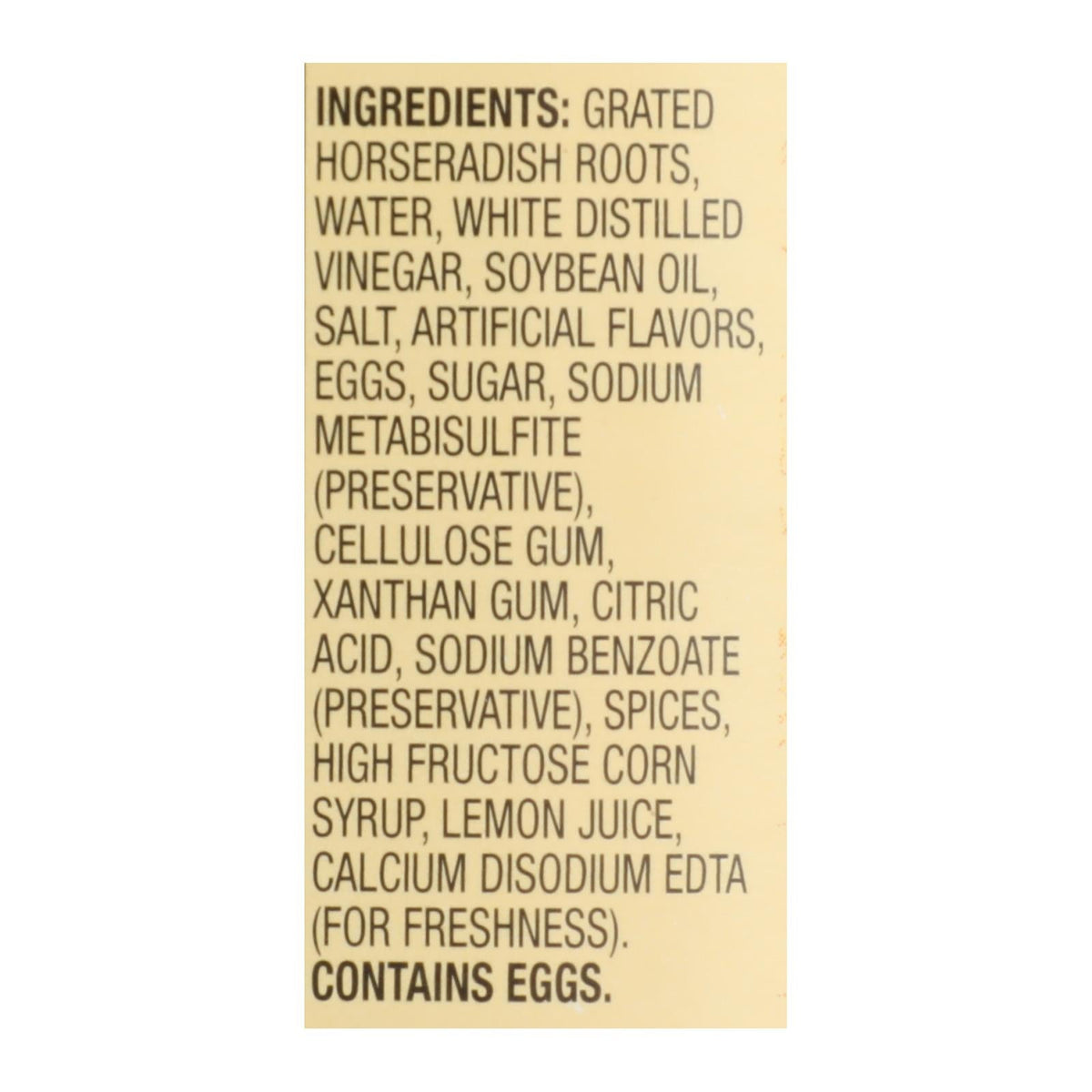 Reese Prepared Horseradish, 6.5 oz (Case of 6)