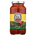 Bove's of Vermont Basil Pasta Sauce, 24 fl oz (Case of 6)