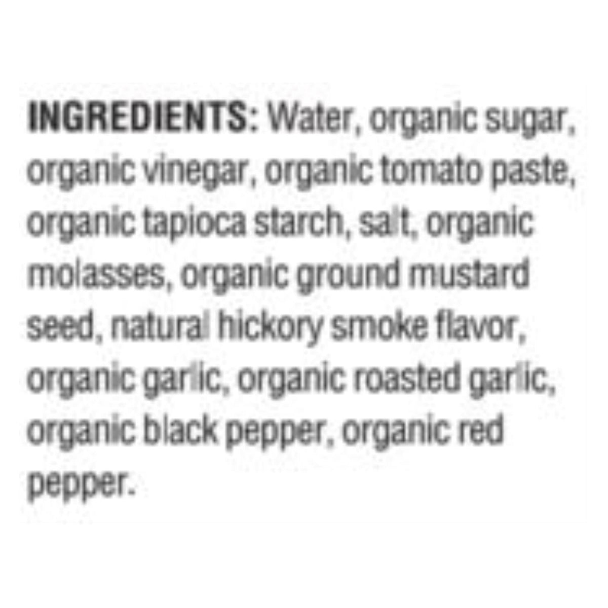Woodstock Organic BBQ Sauce, 18 oz (Case of 12)