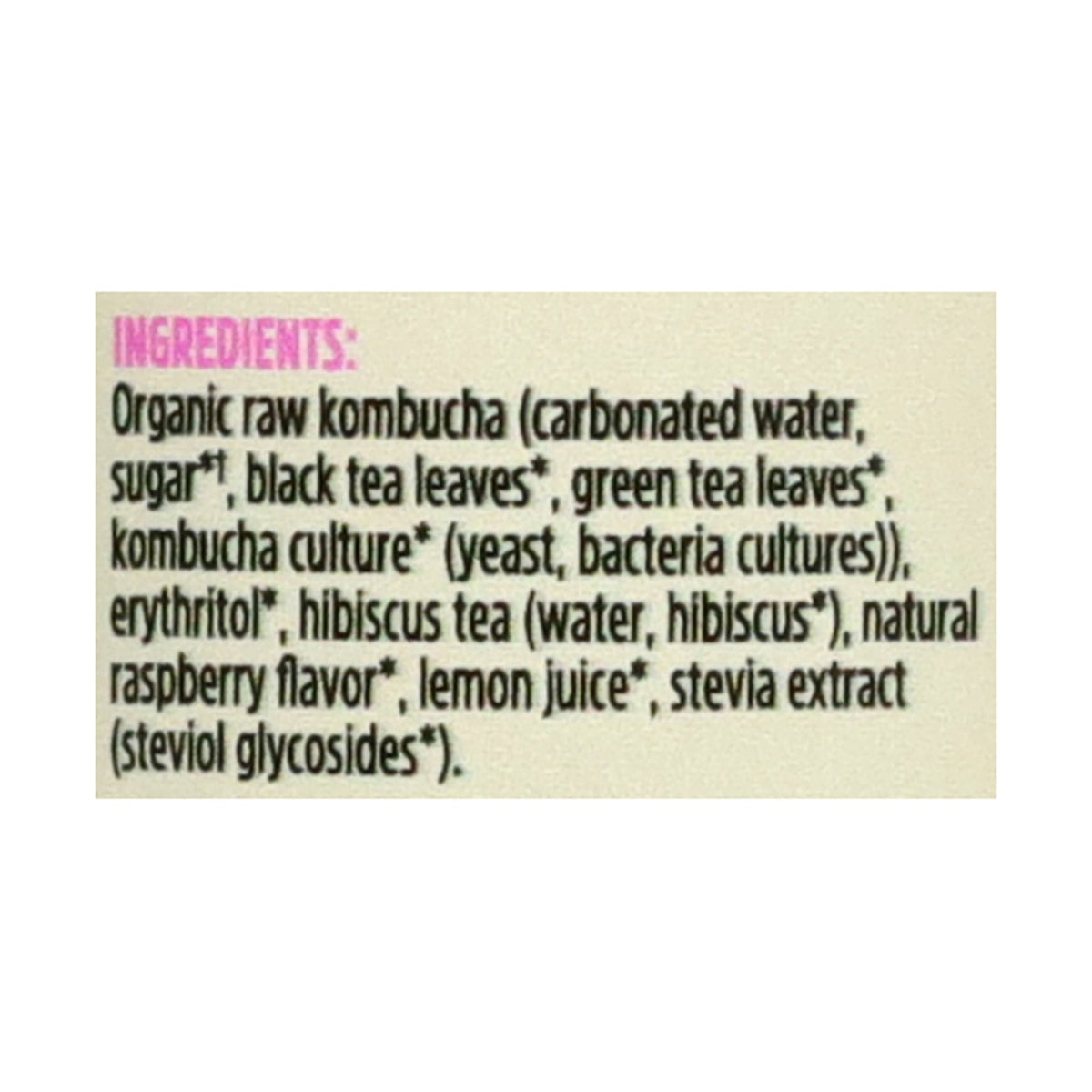 Remedy Organic Raspberry Lemonade Kombucha, 12 fl oz (Case of 12)