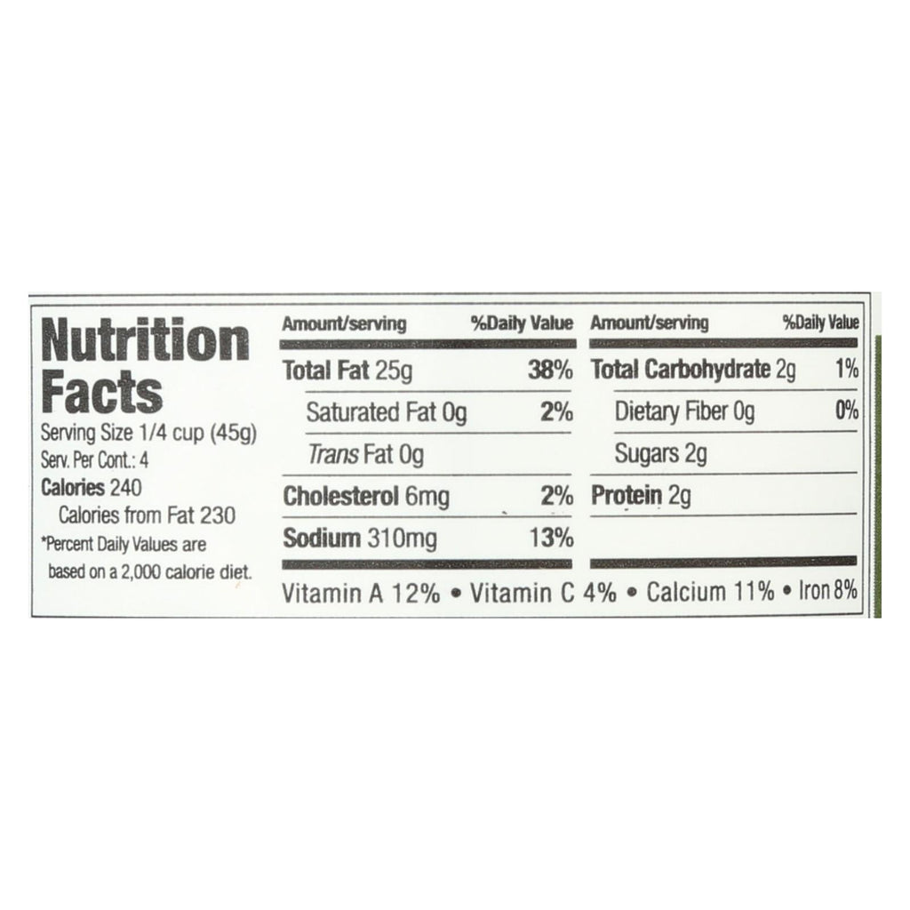 DeLallo Simply Pesto Traditional Basil Sauce, 6.35 oz (Case of 12)