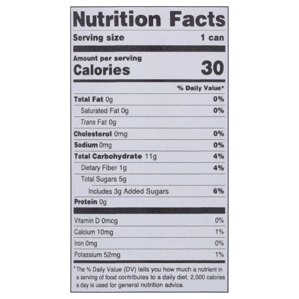 Hiyo Organic Blackberry Lemon Seltzer, 12 fl oz (Case of 12)