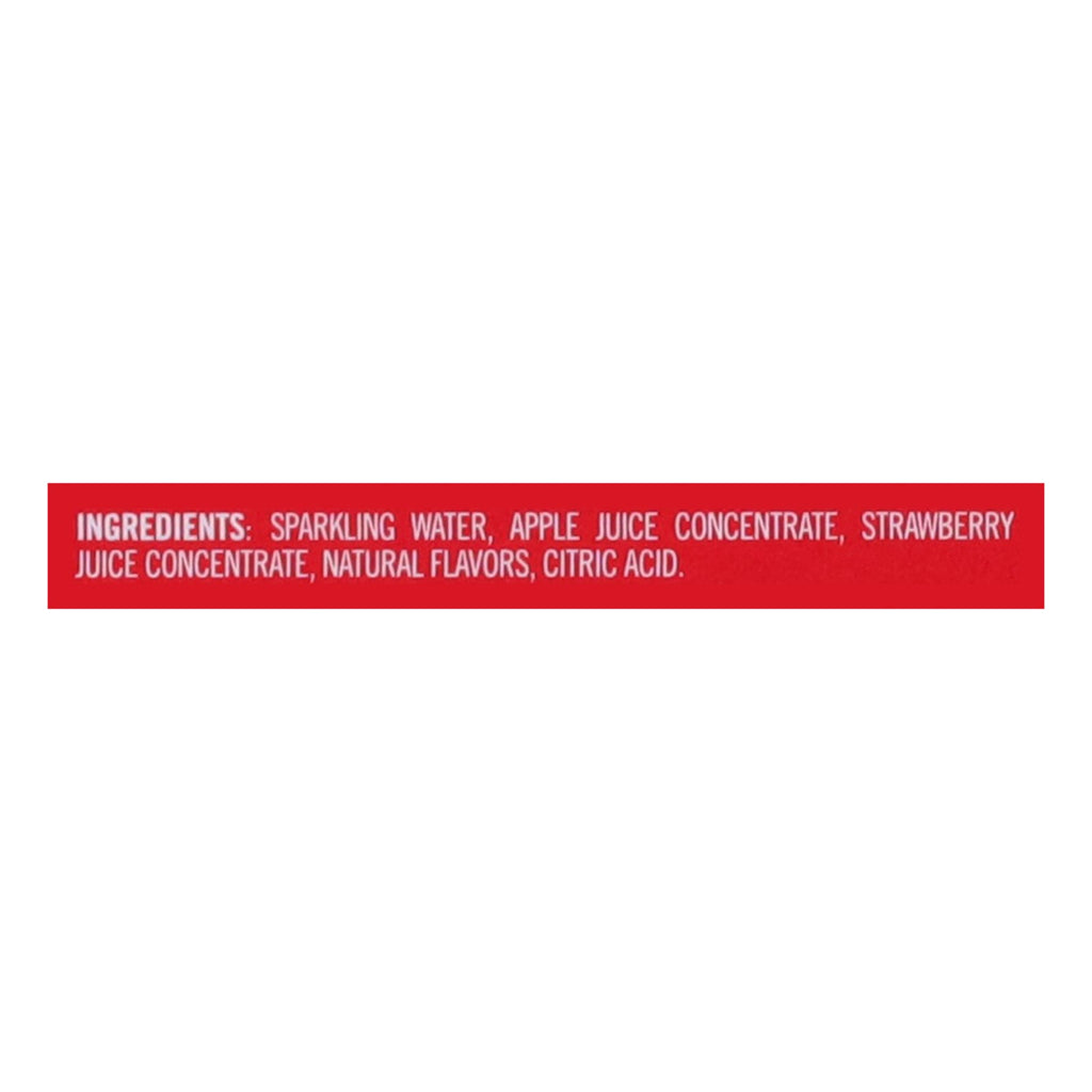 Izze Sparkling Strawberry, 6 x 8.4 fl oz (Case of 4)