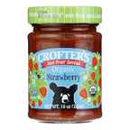 Crofter's Organic Just Fruit Spread, Strawberry, 10 oz (Case of 6)