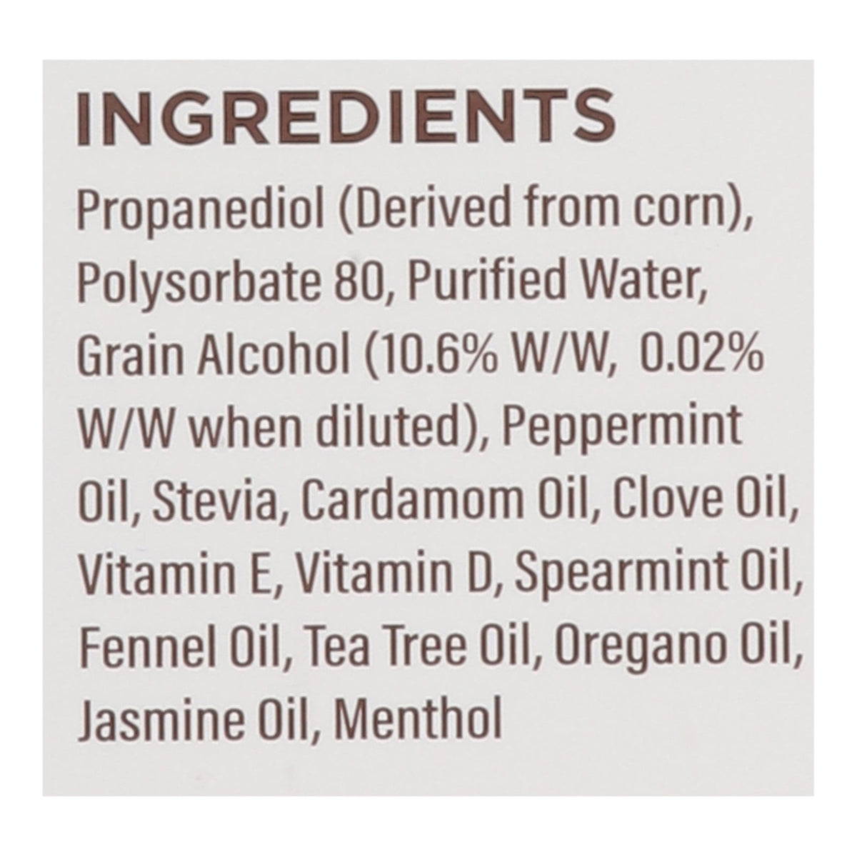 GuruNanda Concentrated Wild Mint Mouthwash, 2 oz