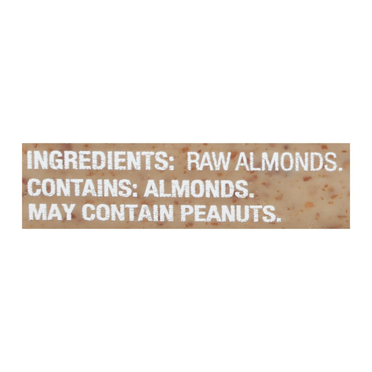 MaraNatha Raw Almond Butter, Creamy, No Salt, 16 oz (Case of 6)