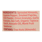 Daily Crunch Nashville Hot Sprouted Almonds, 4 oz (Case of 6)