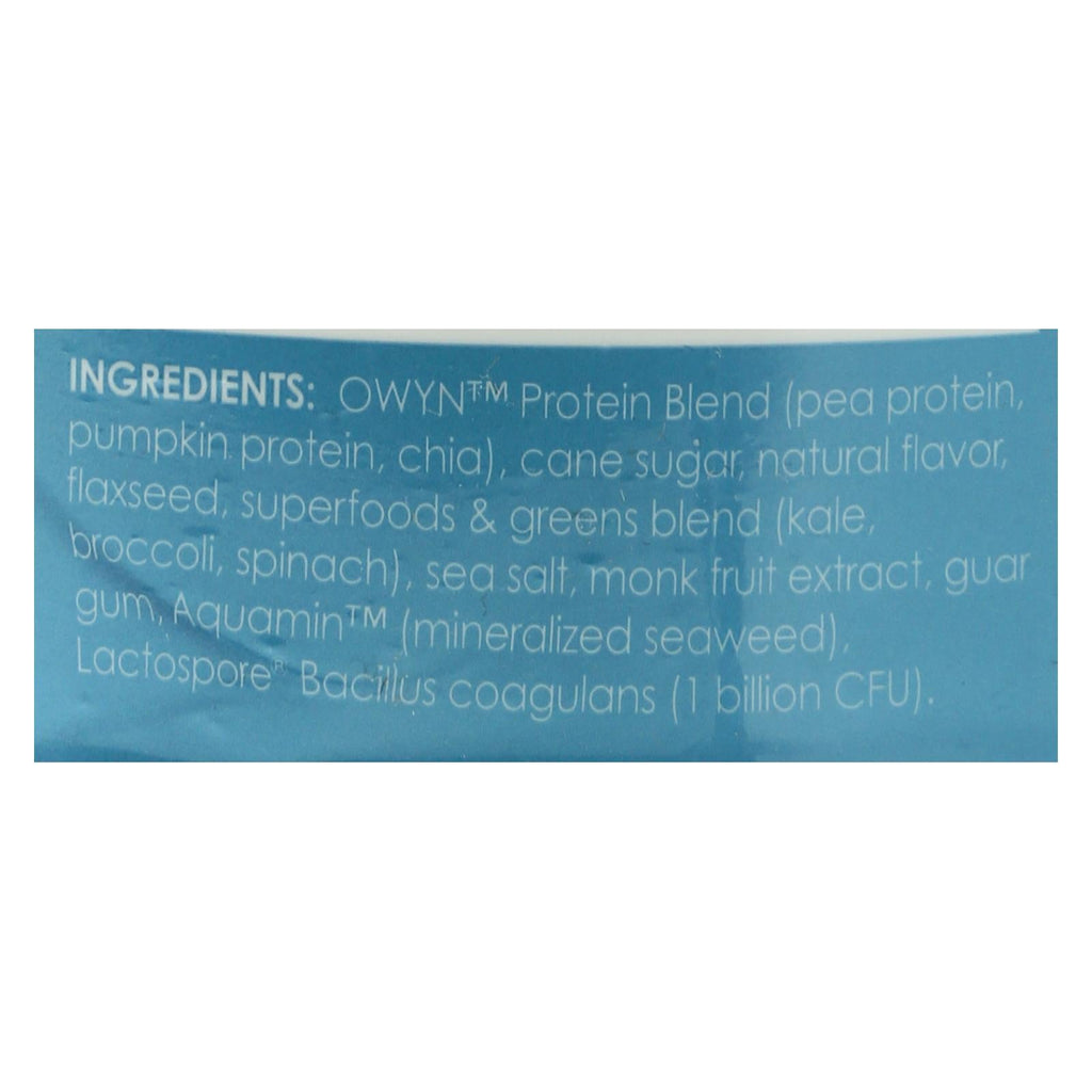 OWYN Plant-Based Protein Powder, Smooth Vanilla, 1.05 lb (Case of 3)