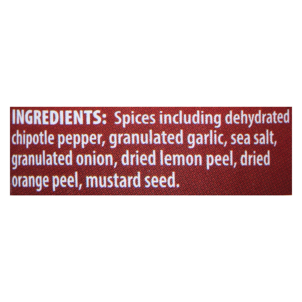 Dano's Hot Chipotle Seasoning, 3.5 oz (Case of 8)