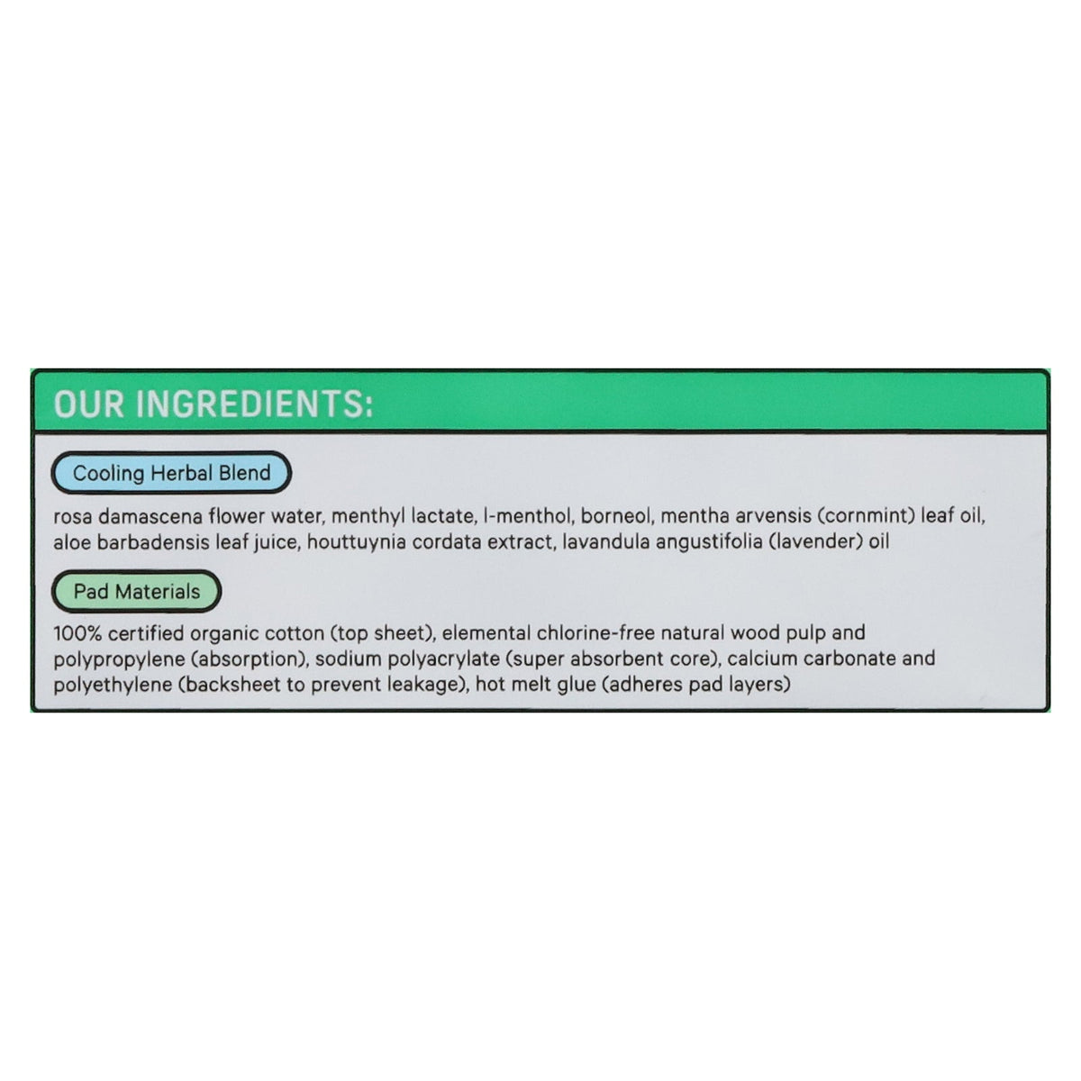 The Honey Pot Everyday Herbal Pantiliners, 30 ct