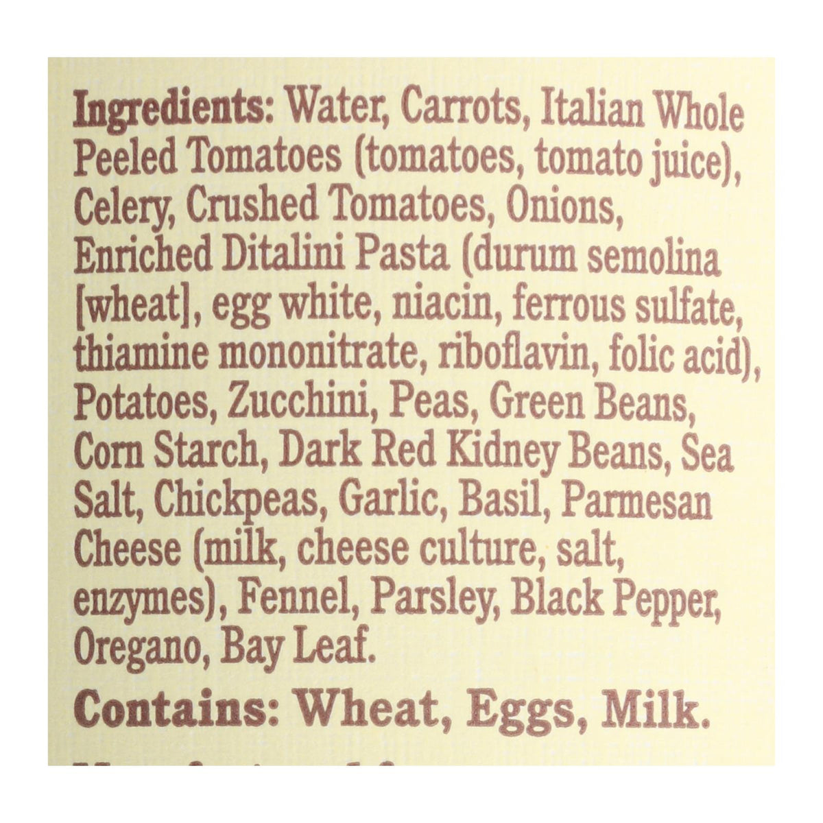 Rao's Homemade Vegetable Minestrone Soup, 16 oz (Case of 6)