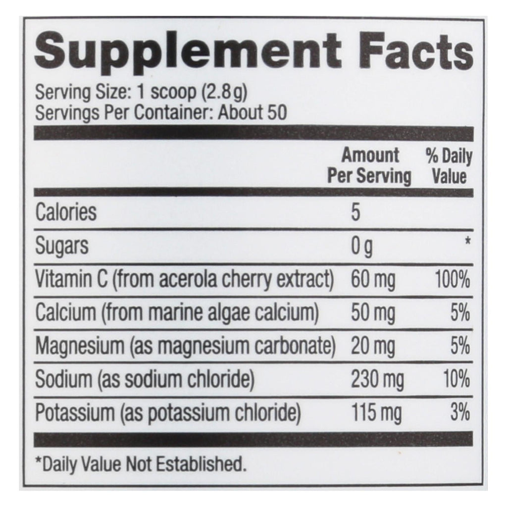 Vega - Sport Hydrator Lemon Lime -4.9 Oz