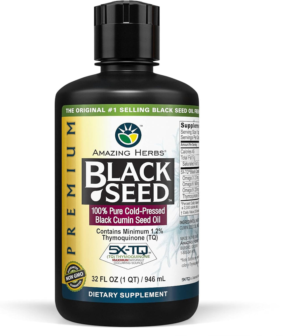 Black Seed Premium Black Seed Oil, 32 fl oz