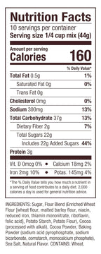 Bob's Red Mill Chocolate Cake Mix, 15.5 oz (Case of 4)