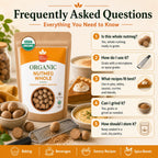 Organic Whole Nutmeg – Grate Fresh for Baking & Chai